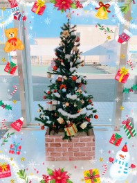 クリスマスツリーを飾りました☆